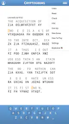 Cryptogram · Cryptoquote Game 8
