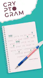 Cryptogram - Word Brain Puzzle 1