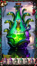 Curse Color: Color by Number 5