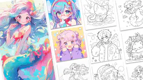 Cute Drawing : Anime Color Fan screenshot