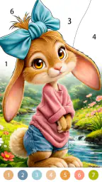 Cute Funny Animal Color 3