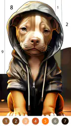 Cute Funny Animal Color 4