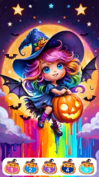 Cute Halloween Color 1