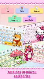 Cute Keyboard: Sound & Emoji 4