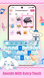 Cute Keyboard: Sound & Emoji 6