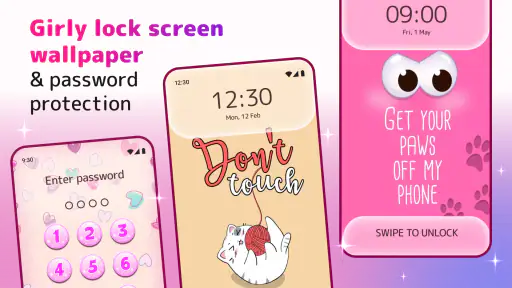 Cute Lock Screen & Wallpapers 1