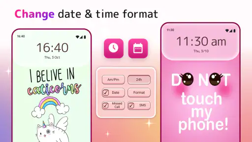 Cute Lock Screen & Wallpapers 8