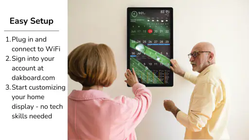 DAKboard: Smart Wall Calendar 5