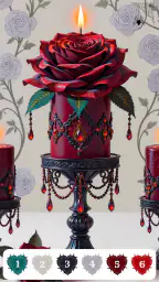 Dark Aesthetic Color by Number 5