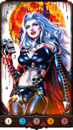 Dark, Horror Color by Number 3