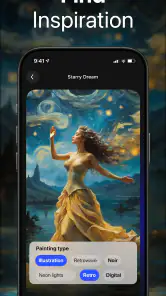 DaVinci - AI Image Generator screenshot