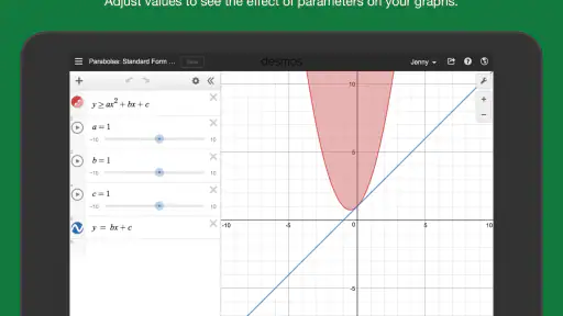 Desmos Graphing Calculator 8