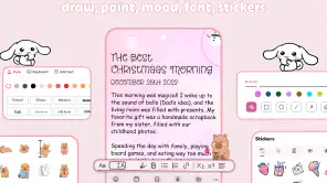 Diary with Fingerprint Lock screenshot