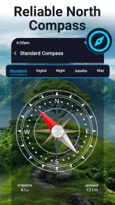 Digital Compass - GPS Compass screenshot