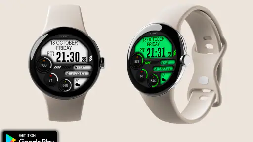 Digital Iwasa Watch Face 1