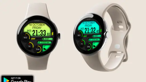 Digital Iwasa Watch Face 4