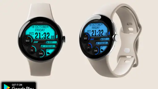Digital Iwasa Watch Face 8