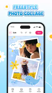 DIY Wallpaper Maker Collage screenshot