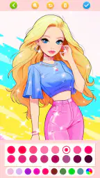 Doll Color: Princess Coloring 3