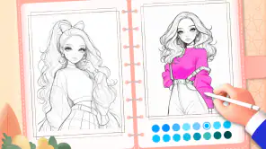 Doll Color: Princess Coloring screenshot