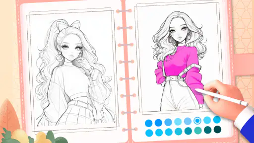 Doll Color: Princess Coloring 7