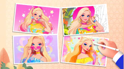Doll Color: Princess Coloring 8