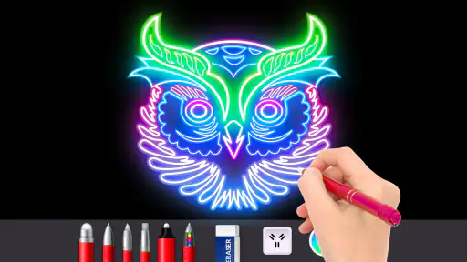 Doodle Master - Glow Art 7