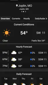 Doug Heady Weather screenshot