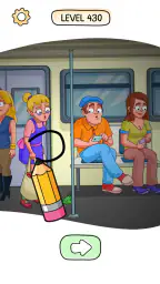 Draw Puzzle: Tricky Brain Test 1