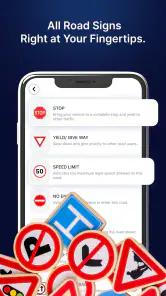 Driving Theory Test－Radar HUD screenshot
