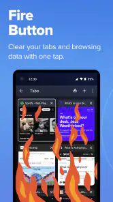 DuckDuckGo Browser, Search, AI screenshot