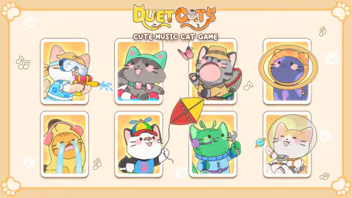 Duet Cats: Music & Meow Game 6