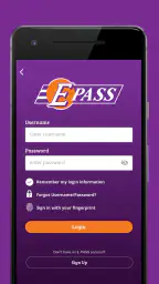E-PASS Toll App 2