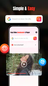Easy Video Downloader & Player screenshot