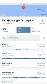 eBird by Cornell Lab screenshot