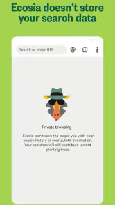 Ecosia - Safe Internet Browser screenshot