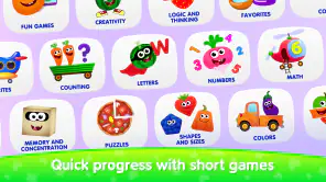 Educational games for kids 2 4 screenshot