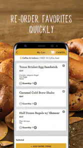 Einstein Bros Bagels screenshot