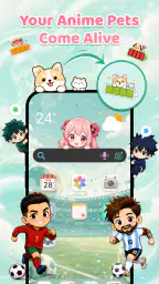 Emoji Battery & Shimeji Pet 1