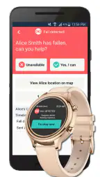 Fall Alert – My Medic Watch 1