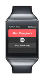 Fall Alert – My Medic Watch 5