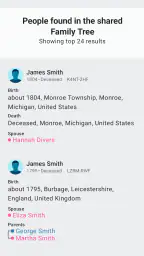 FamilySearch Tree 5