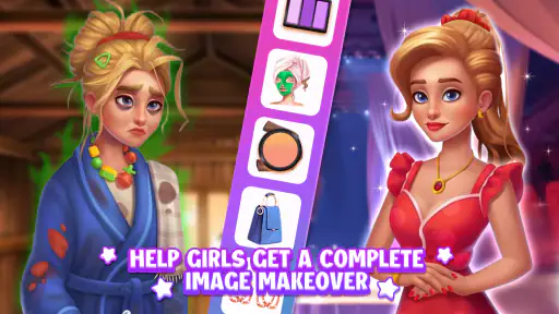 Fashion Makeover:Salon&DressUp 8