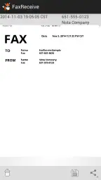 FaxReceive - receive fax phone 3