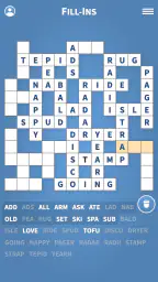 Fill-Ins · Word Fit Puzzles 1