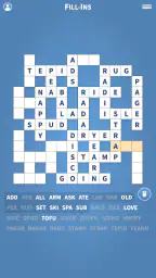 Fill-Ins · Word Fit Puzzles 6