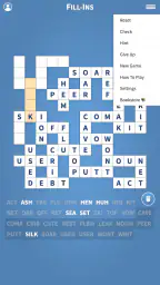 Fill-Ins · Word Fit Puzzles 7