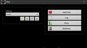FillUp - Gas Mileage Log screenshot