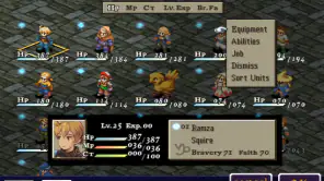 FINAL FANTASY TACTICS : WotL screenshot