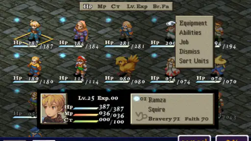 FINAL FANTASY TACTICS : WotL 3